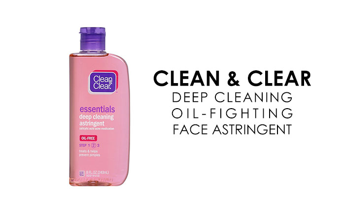 Clean & Clear Deep Cleaning Oil-Fighting Face Astringent