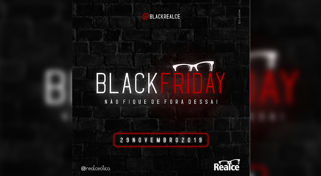 É nessa sexta-feira! Black Friday Ótica Realce com descontos incríveis para você!