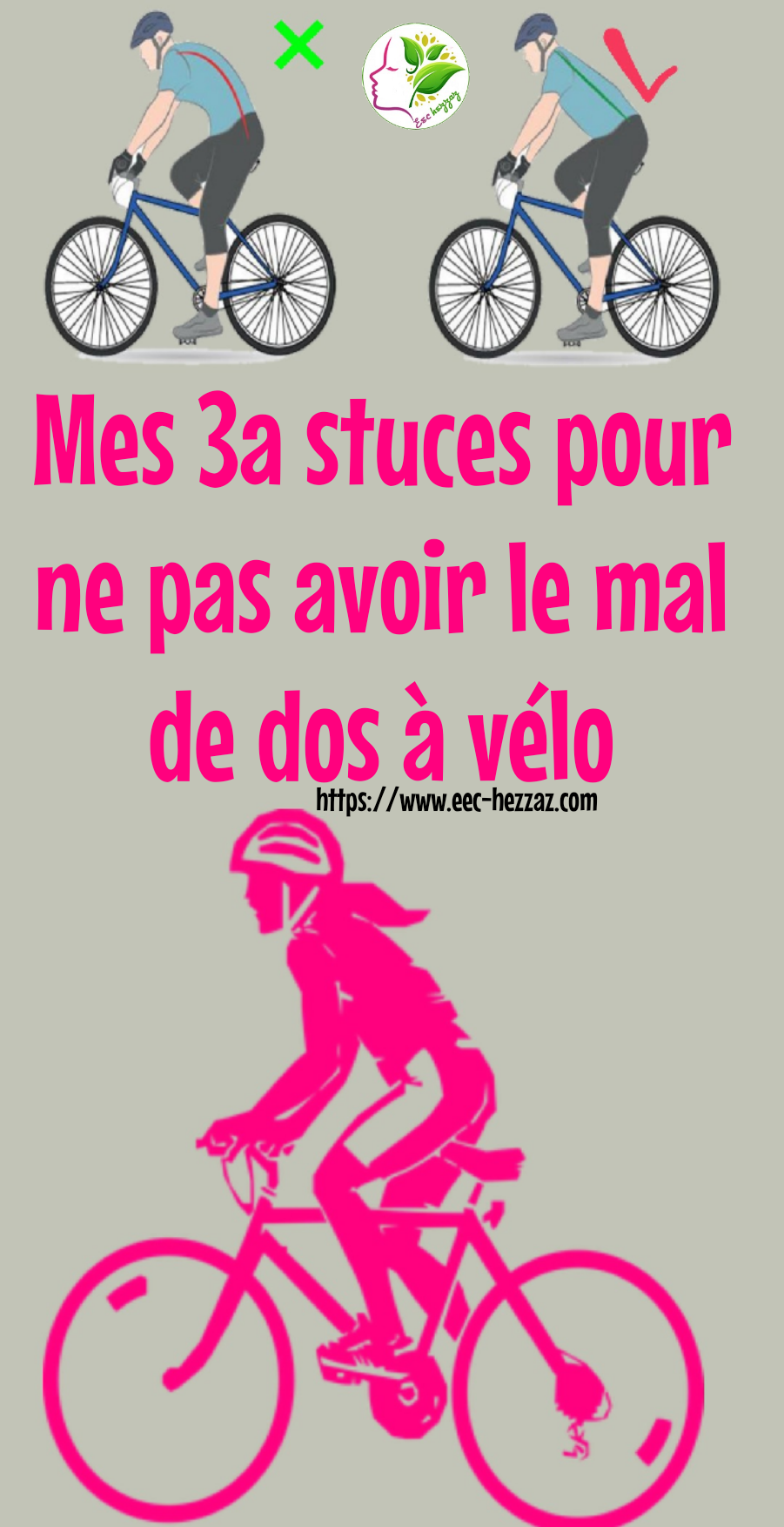 Mes 3 astuces pour ne pas avoir le mal de dos à vélo