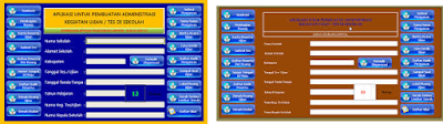 Aplikasi Kelengkapan Administrasi Kegiatan Ujian Sekolah Lengkap