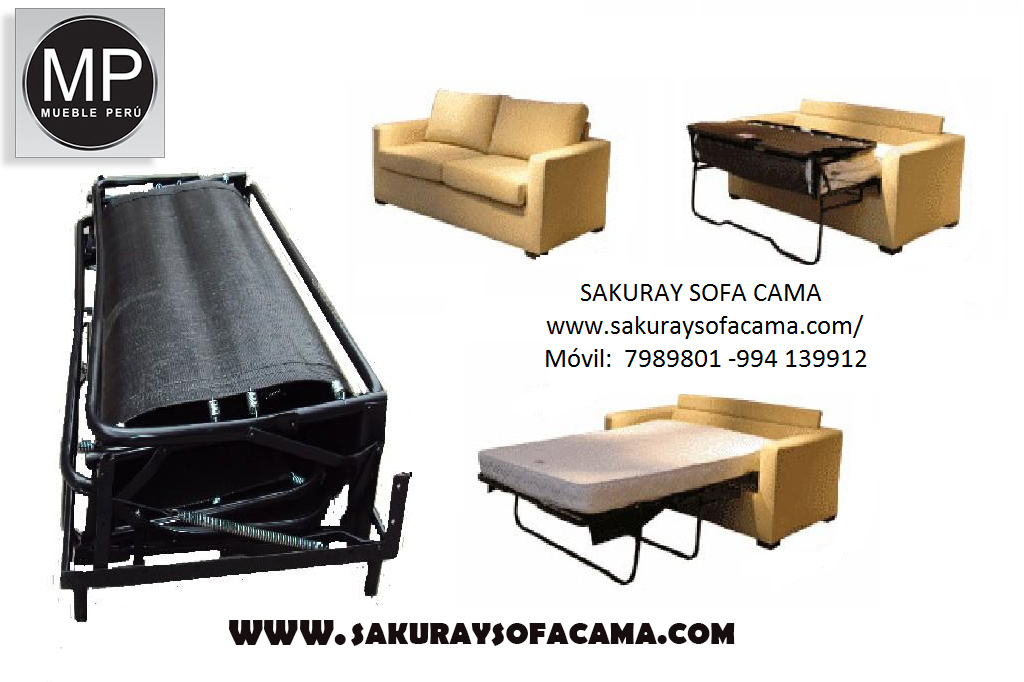 mueble peru sakuray sofa cama sistema
