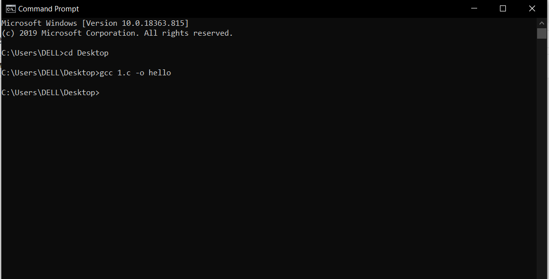 How to run c program in linux picture