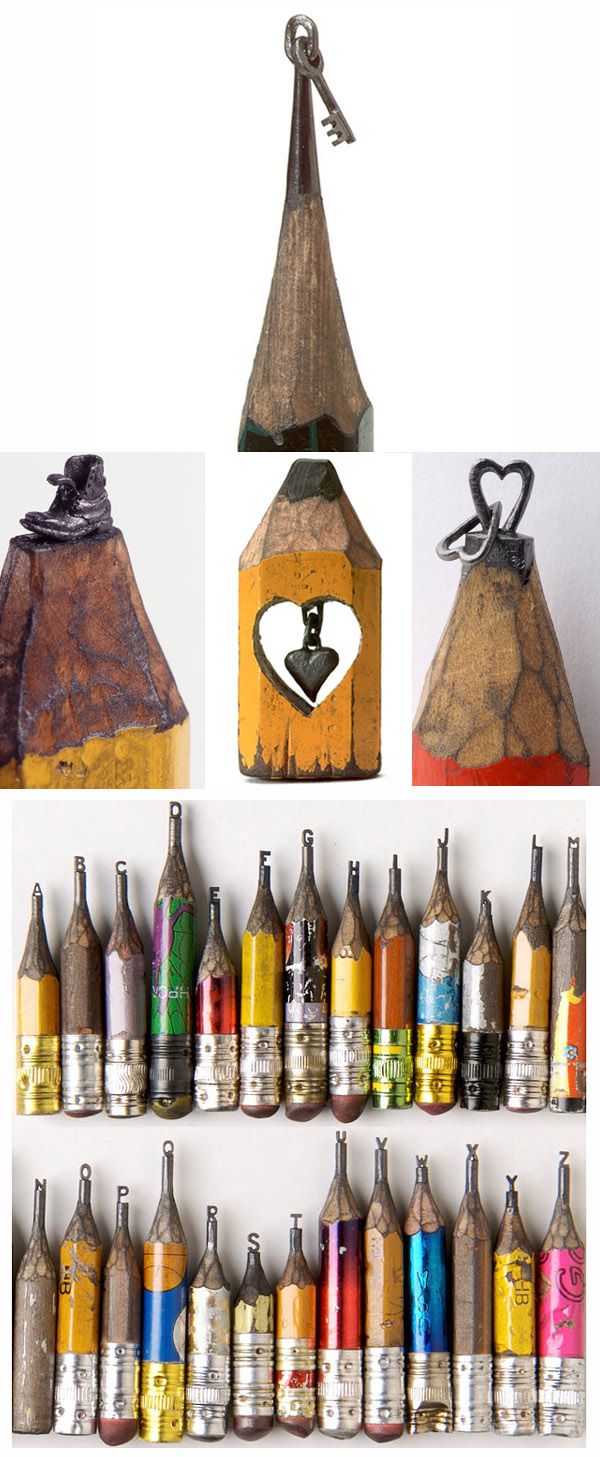 Incredible Pencil Sculptures Masterpieces