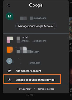 How to remove Gmail account from android phone 2