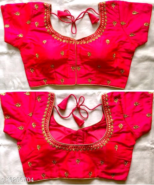🌹Pink Ready made Blouse:₹Variable/- free COD whatsapp+919199626046