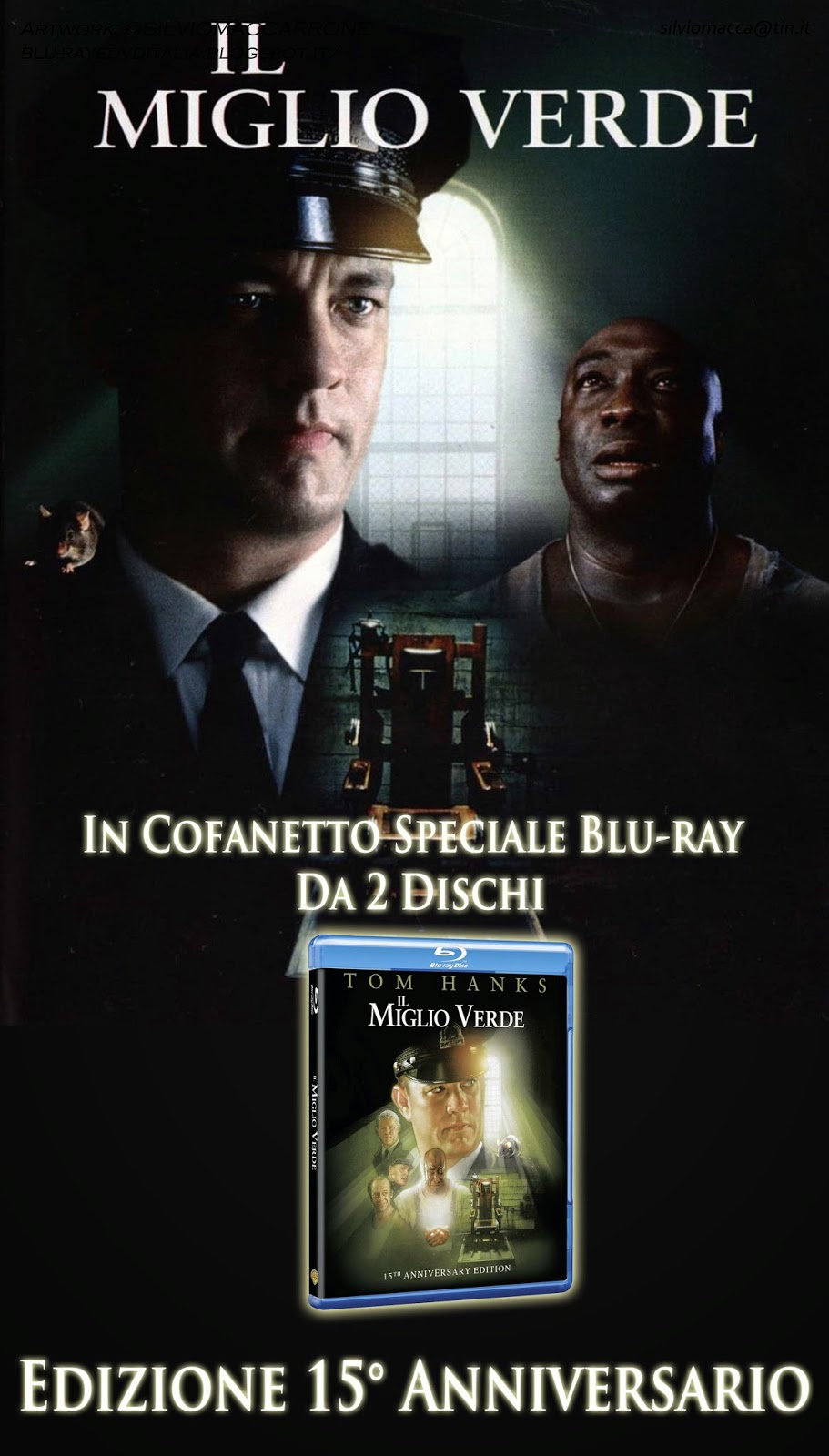 Bluray & Dvd Italia Il Miglio Verde. Edizione 15° Anniversario