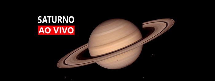 AO VIVO - SATURNO EM MÁXIMA APROXIMAÇÂO COM A TERRA