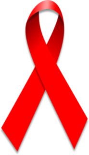 AIDS'le savaşın sembolü olan kırmızı kurdele.