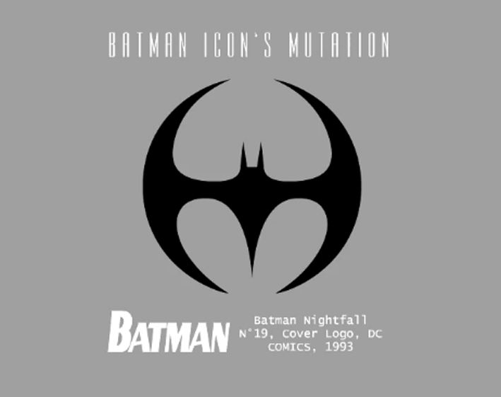 toyhaven: Batman Icon's Mutation – 70-year Evolution of the BATMAN logo  from 1941 till current 2012