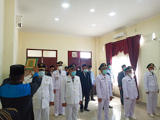 Sekda Aceh Timur Lantik Pejabat Eselon III dan IV Agustus 27, 2021