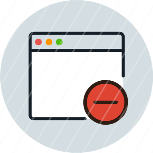 delete, remove, mac, app, application, window, minus delete, remove, mac, app, application, window, minus