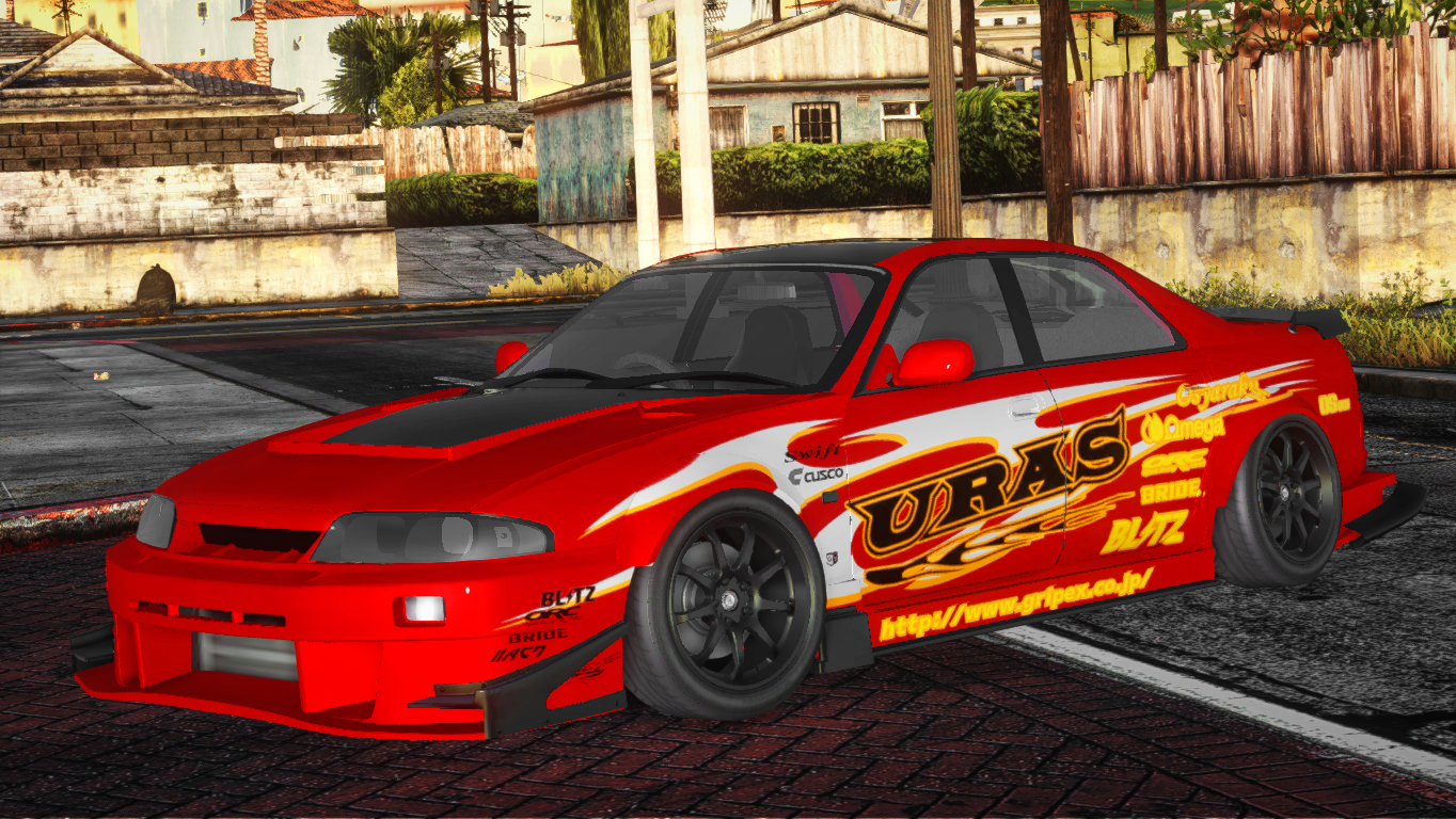 Nissan Skyline r33 livery