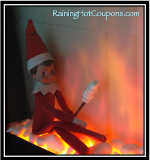 Making Smores Elf on the Shelf by Raining Hot Coupons