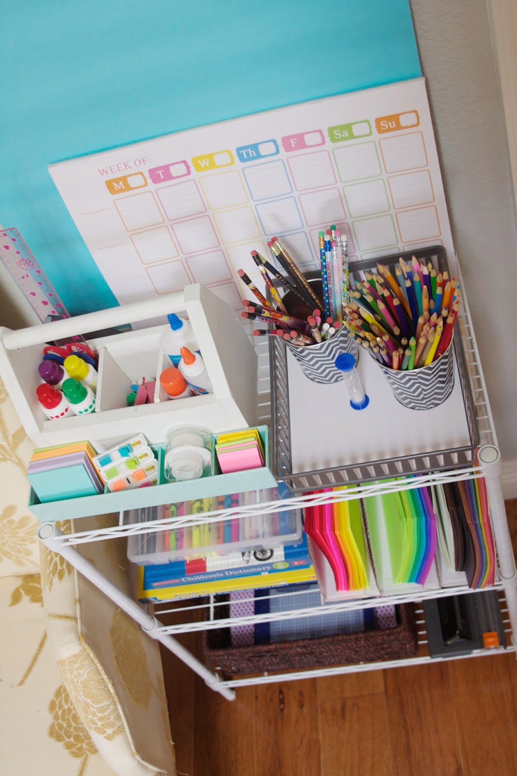 Operation: Organization --DIY Homework Station by Simply Organized | 11 ...
