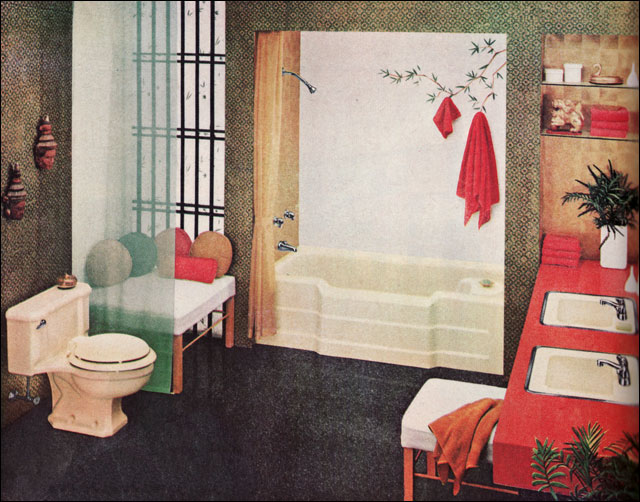 Vintage Bathrooms from 1950s