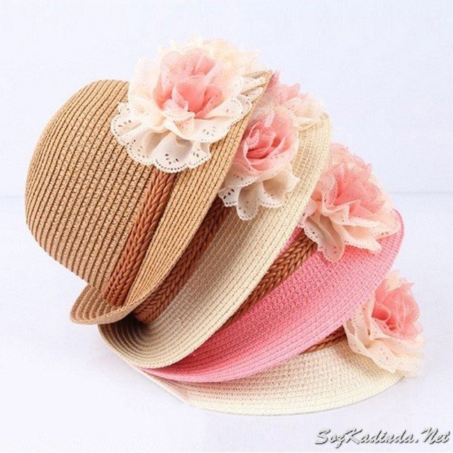 2017 Yazlık El Örgüsü Kız Çocuk Şapkaları Söz Kadinda 2017 Yazlık El Örgüsü Kız Çocuk Şapkaları Söz Kadinda