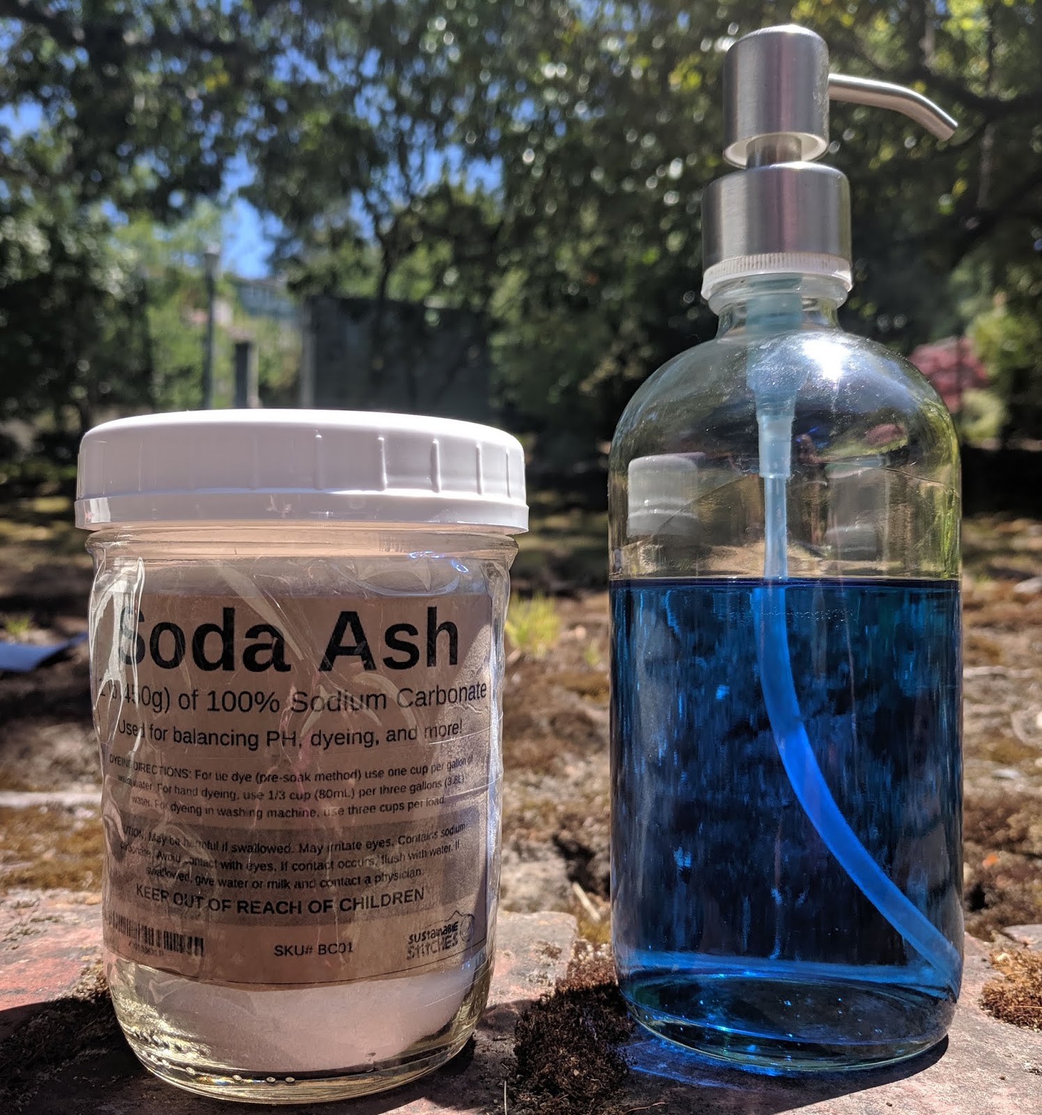 Can you use soda ash after tie dyeing during the first wash? WIll it help  if you didn't soak in soda ash pre-dyeing?