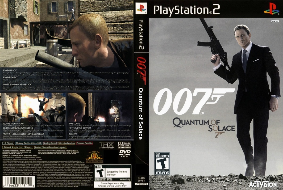 007 QUANTUM OF SOLACE RIP  Games em Torrent PS2