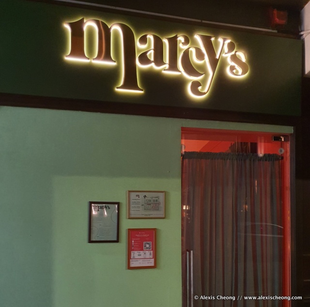 Seafood restaurant review Marcy's at 3940 Duxton Rd, Singapore 089503
