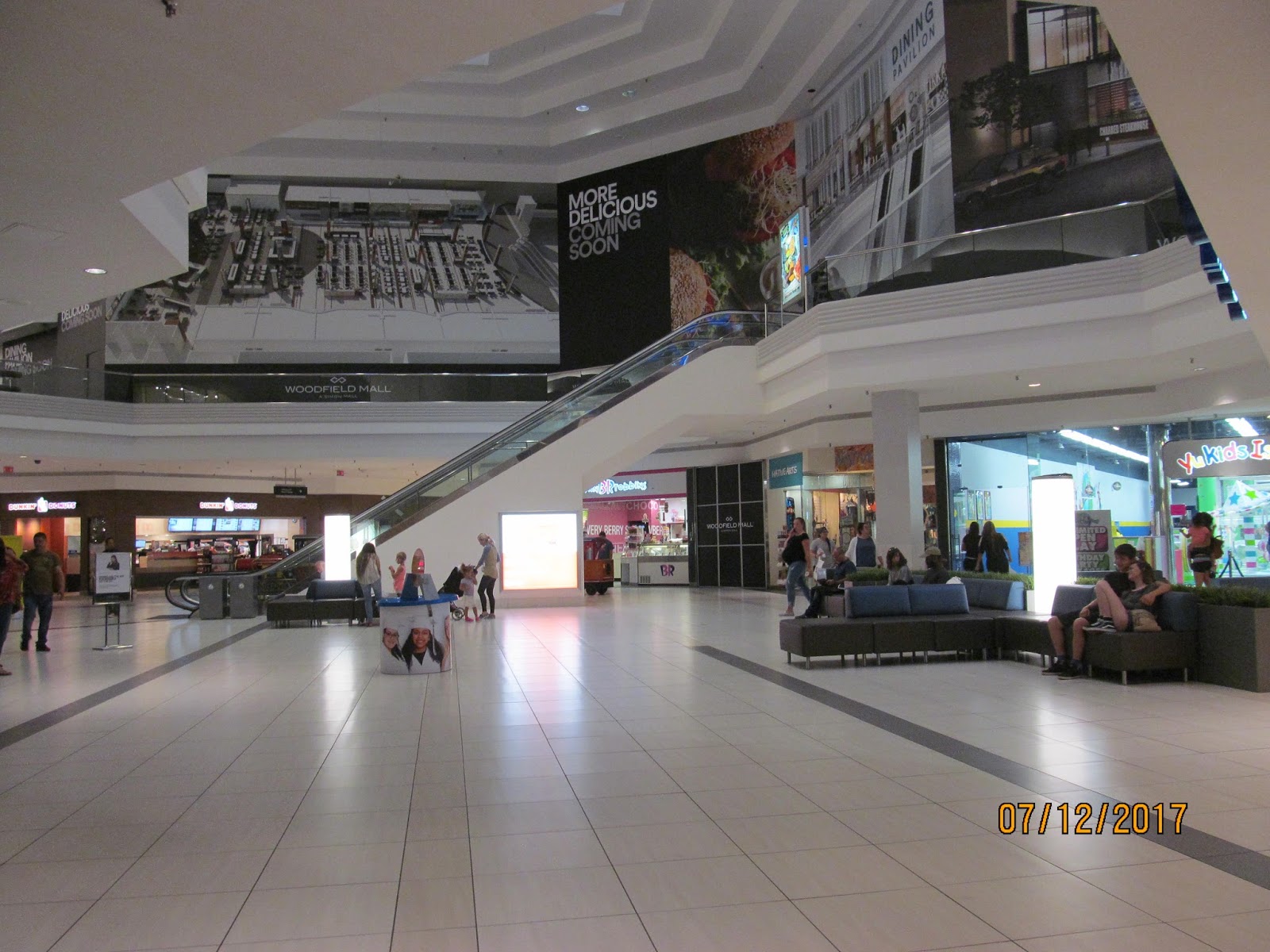 Trip to the Mall Woodfield Mall 7/2017 Updates and Major Changes.