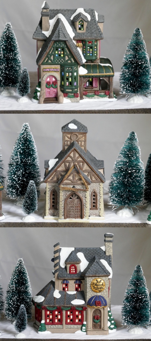 Chuck Does Art: DIY Hogsmeade At Christmastime: Harry Potter