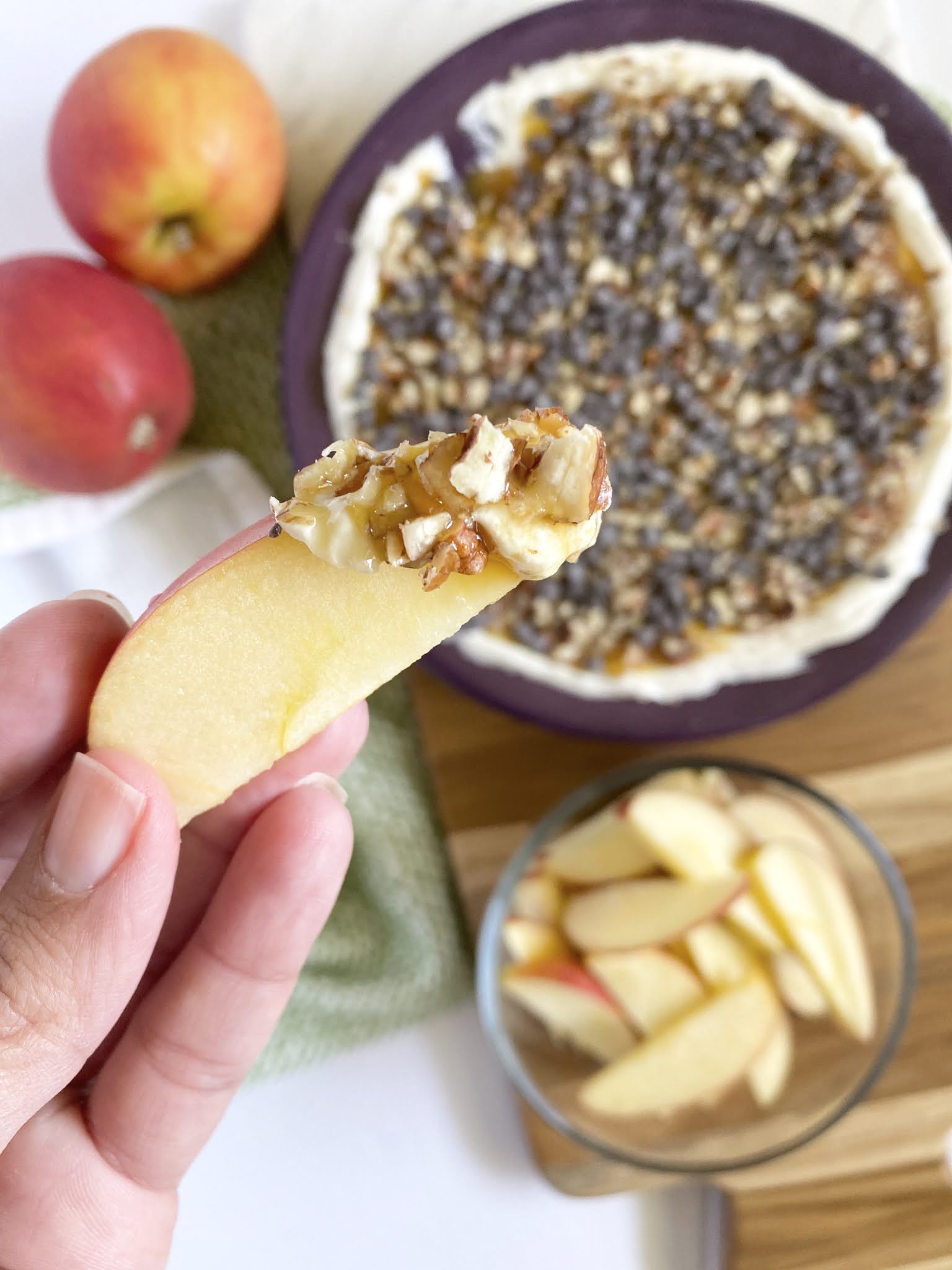 5 Minute Apple Toffee Dip Ally's Sweet & Savory Eats