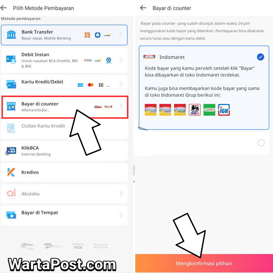 Cara Belanja di Lazada Bayar Lewat Indomaret Warta Post