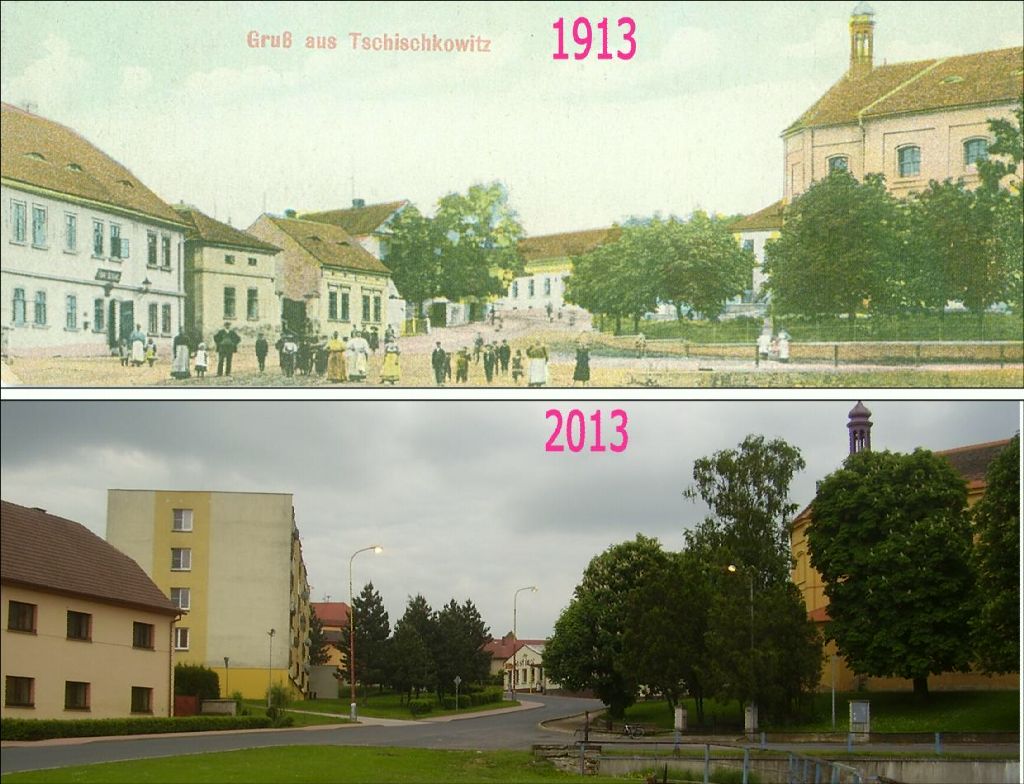 Přehled srovnávacích fotek ČÍŽKOVICE (Ústecký kraj)
