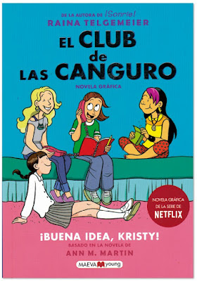 El club de las canguro de Raina Telgemeier comic novela gráfica