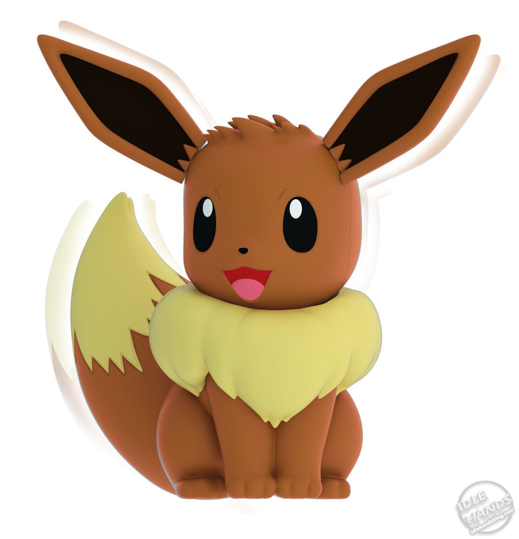 EEVEE POKEMON PLUSH SOFT TOY WICKED COOL TOYS