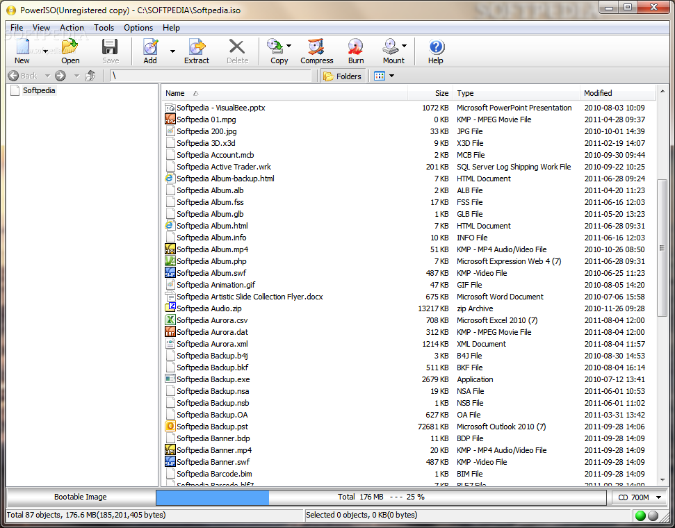 PowerISO 5.8 mount, mengenkripsi dan kompres gambar disk dengan built