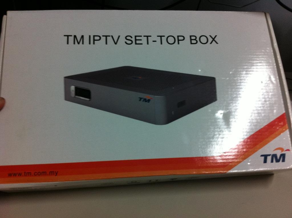 Unifi Hypp HD IPTV SetTop Box Huawei EC2108E