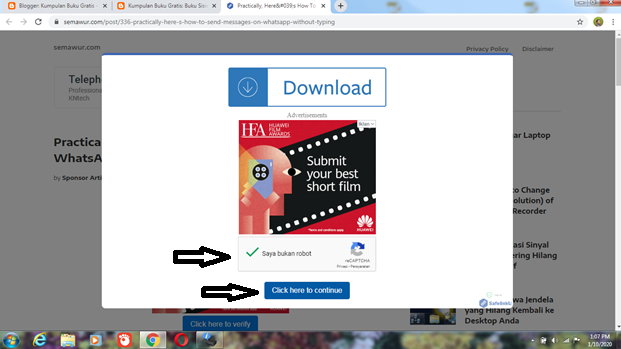 cara download buku erlangga gratis