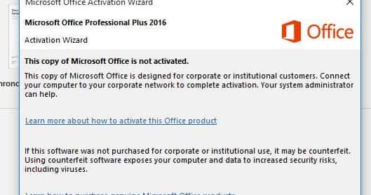 3 Cara Mengatasi Product Activation Failed Microsoft Office Review Teknologi Sekarang