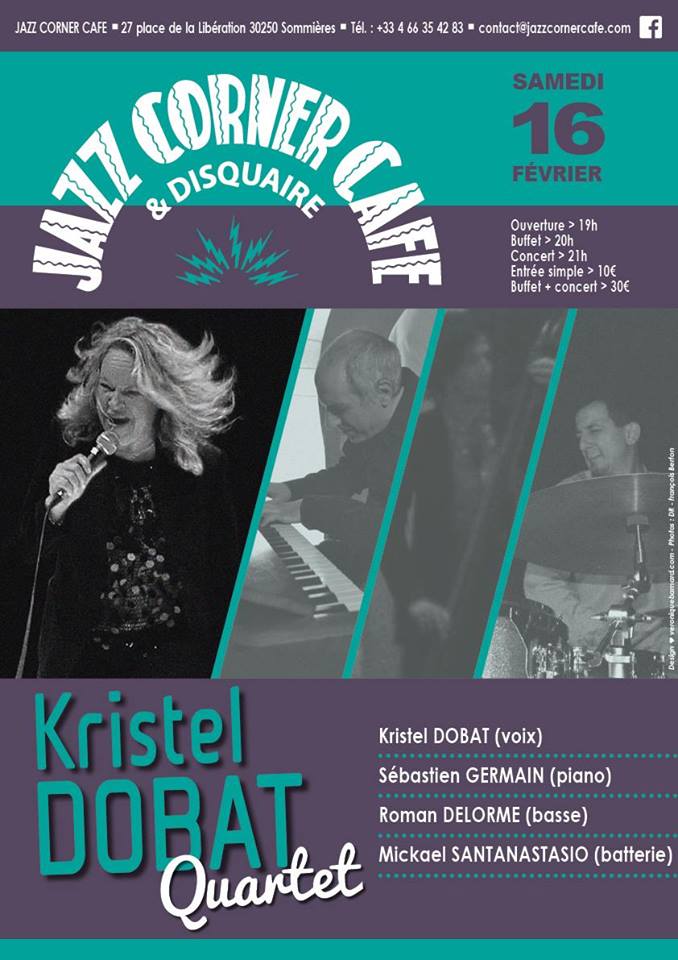 LE REBOUSSIER JAZZ Concert Jazz Corner Cafe Sommières le samei 16 février