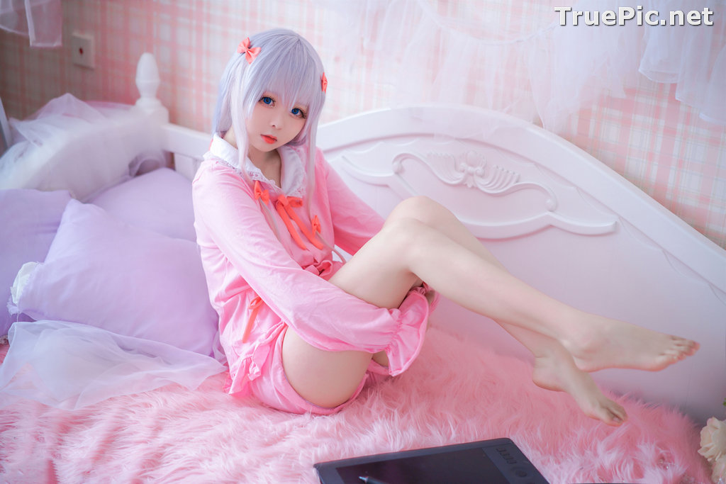 Image [MTCos] 喵糖映画 Vol.048 - Chinese Cute Model - Lovely Pink - TruePic.net - Picture-14