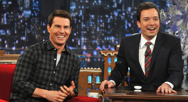 Batalha épica de dublagem entre Jimm Fallon e Tom Cruise Batalha épica de dublagem entre Jimm Fallon e Tom Cruise