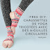 Diy - Chaussettes de yoga au tricot