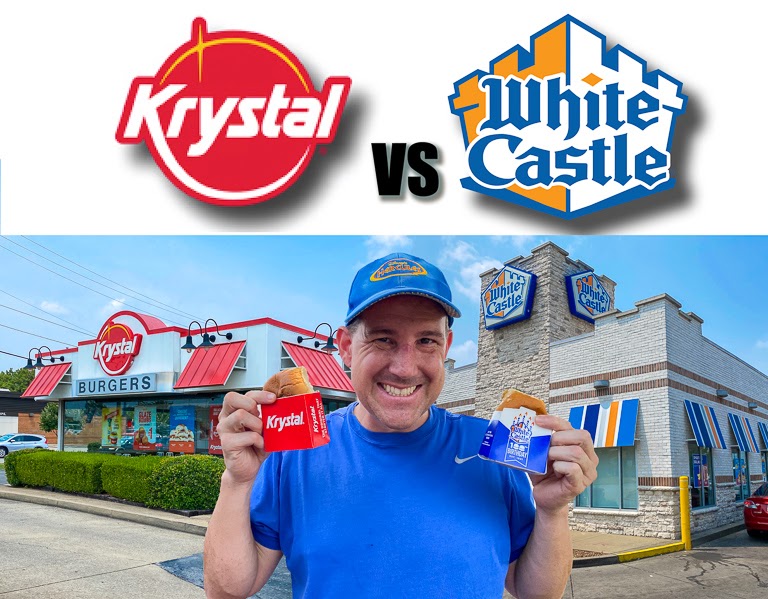 Tales of the Flowers Krystal versus White Castle taste test comparison