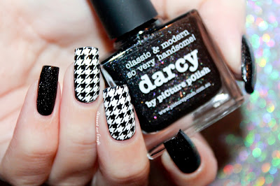 Houndstooth Nail Art // Weekly Nail Art Challenge