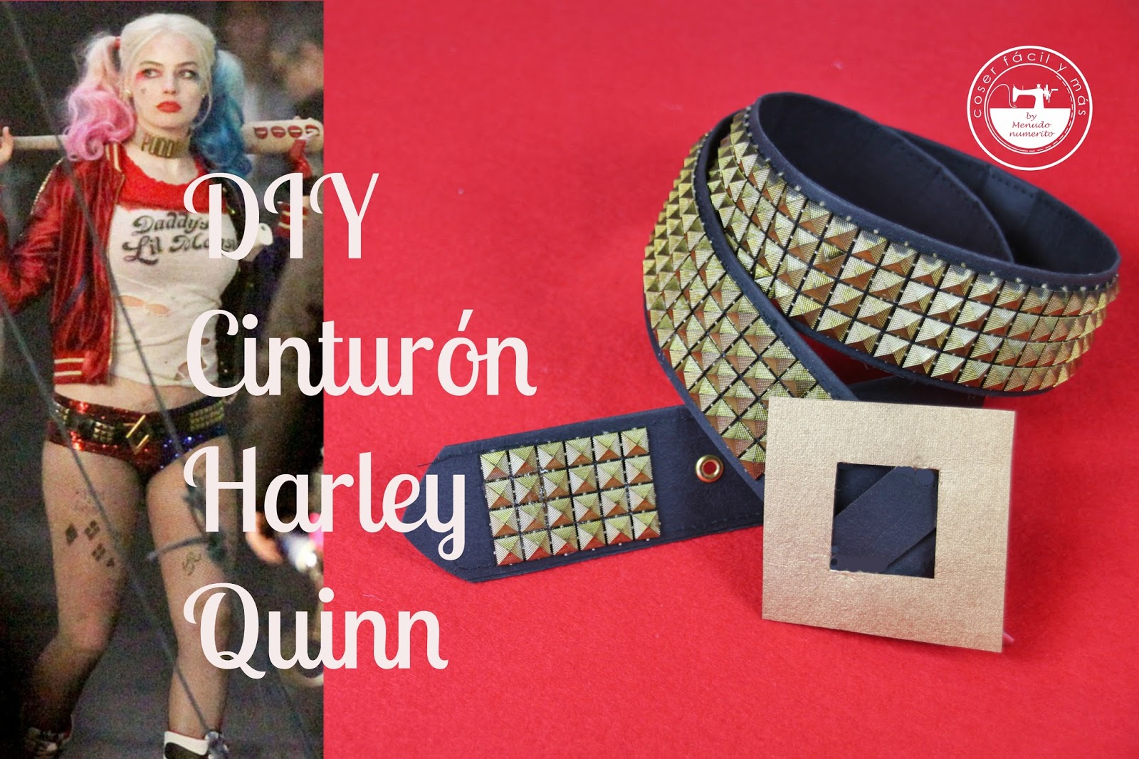 Disfraz De Harley Quinn Cinturon Y Camiseta El Blog De Coser