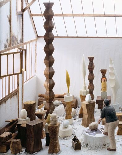 At the Gallery: Atelier Brancusi at Centre Georges Pompidou, Paris, France