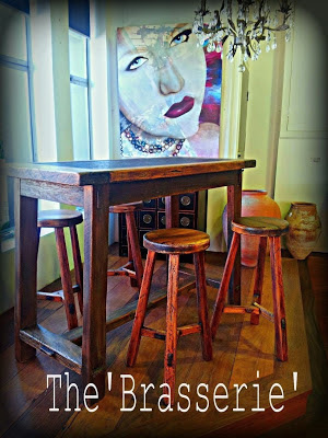 Custom Made Bar Bench High Bench Table and Stools Brisbane
