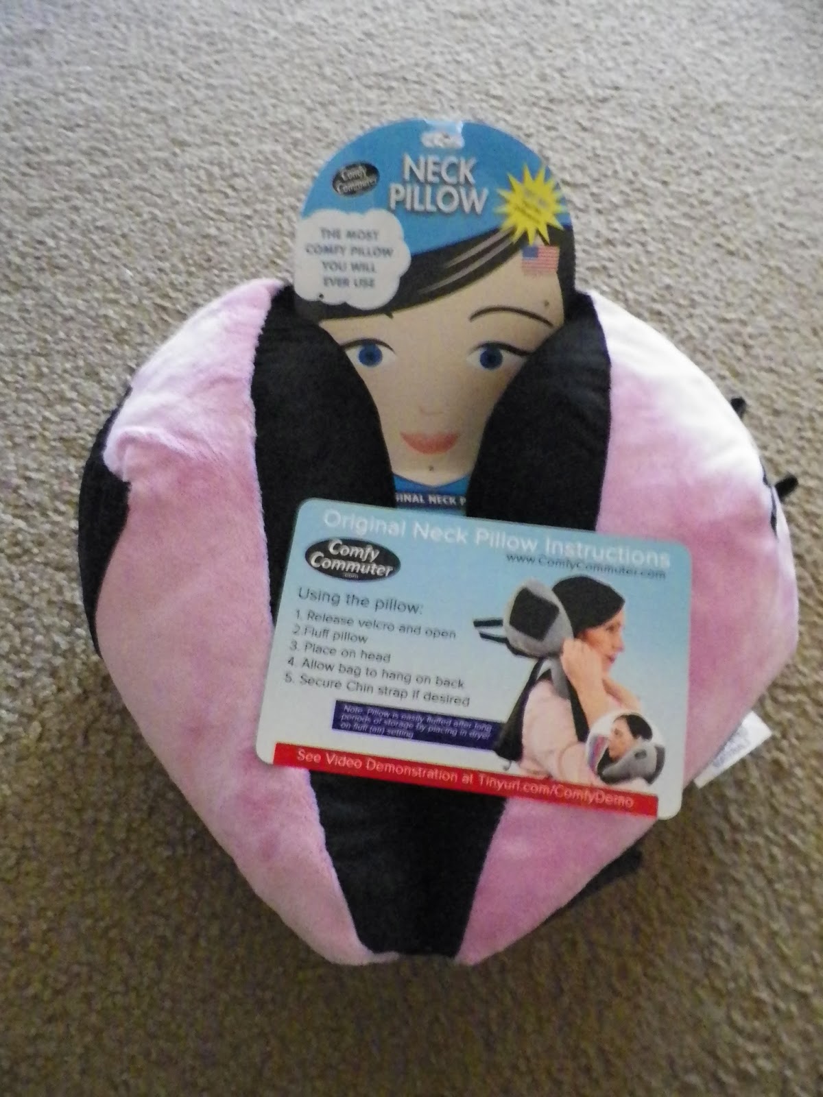 Mygreatfinds Comfy Commuter Travel Pillow Review