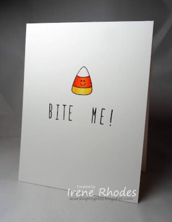 Bite Me by Irene features Candy Corn by Newton's Nook Designs; #newtonsnook
