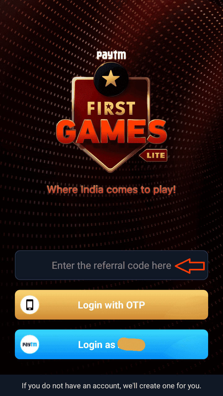 Paytm First Games Referral Offer Rs 50 SignUp Bonus + 20 Points Per