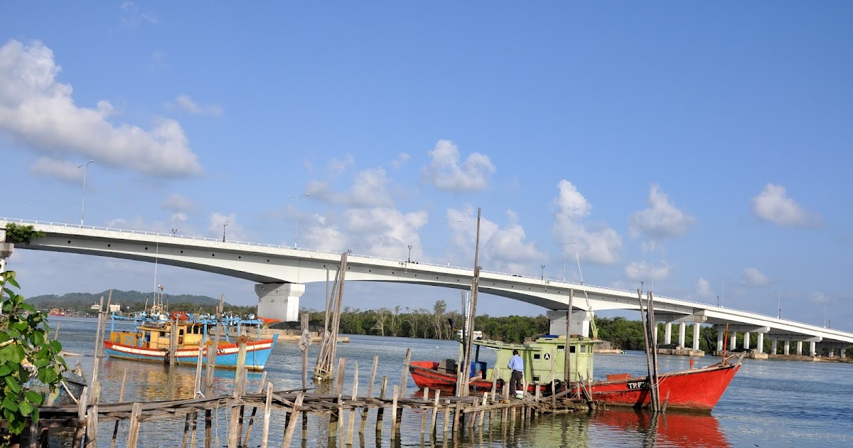 Scene of Tranquility Riverside Jetty