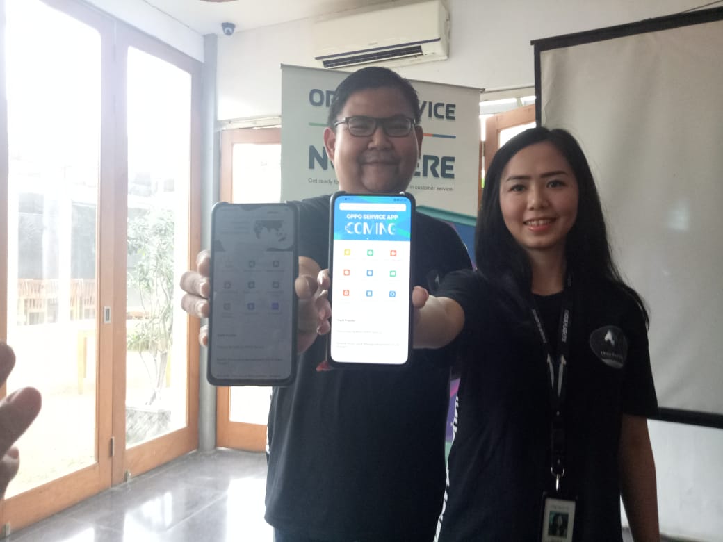 Peluncuran Aplikasi Oppo Service Dan Layanan 1 Hour Flash Fix Di Bandung