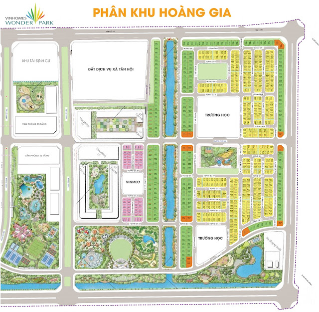 Mở bán Vinhomes Wonder Park Đan Phượng dự án Biệt thự Liền kề shophouse và chung cư cao cấp