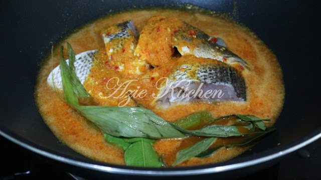 Masak Lemak Ikan Jenahak Yang Sangat Dirindui